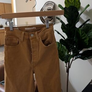 Levi's Ribcage Straight Ankle High Rise Jeans